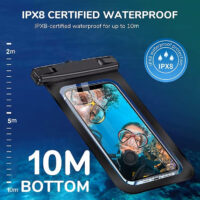 Outdoor Rainy Swimming Waterproof Bag Color Matching Waterproof Phone Bag Cell Phone Pouch