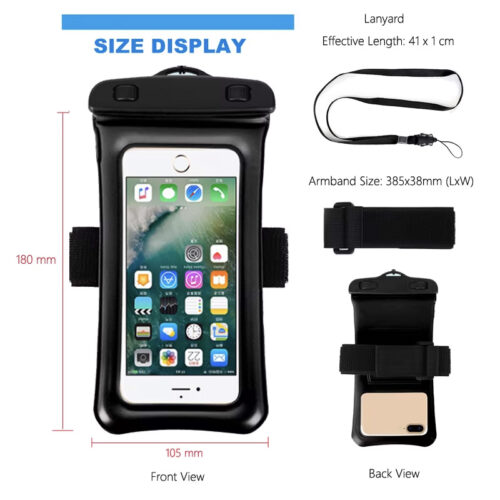 Wholesale Phone Bag Arm Waterproof Phone Protective Bag Waterproof Phone Pouch - Image 5