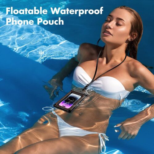 Sponge Floating Mobile Phone Bag Large Medium Small Waterproof Proof Phone Pouch Swimming Drifting Mobile Phone Bag - Image 7